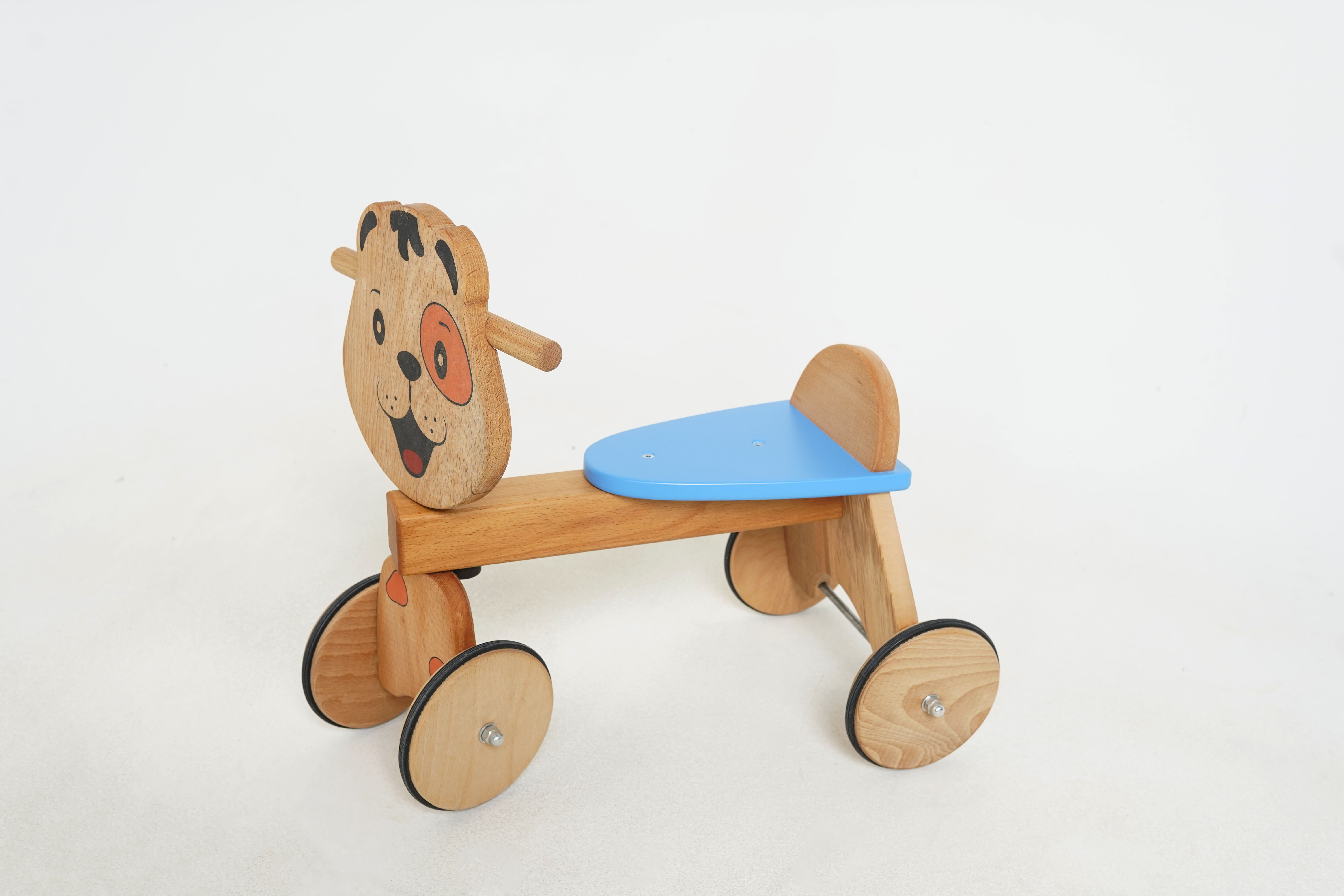 Wooden pedal-less bicycle Puppy