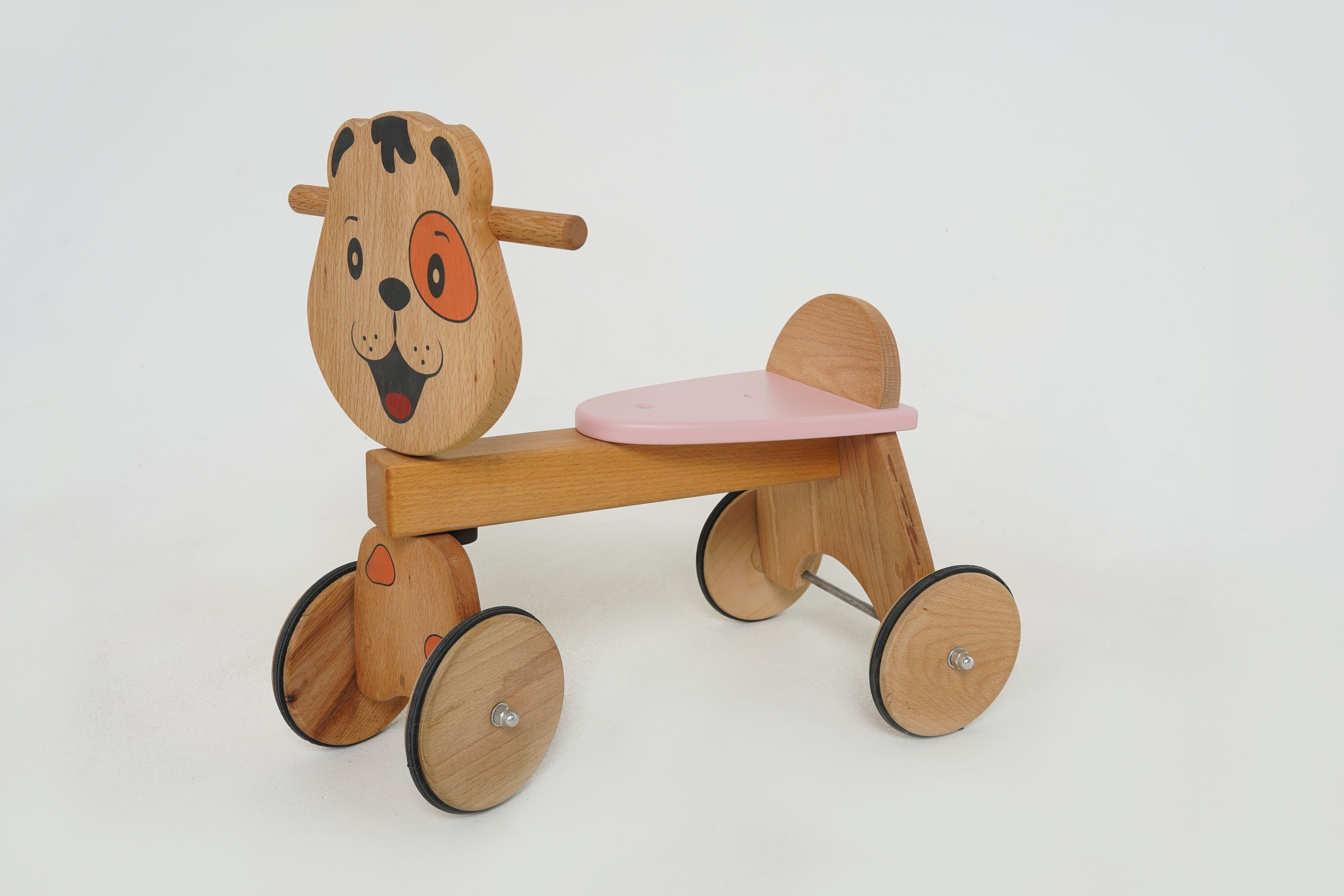 Wooden pedal-less bicycle Puppy